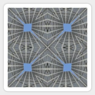 Architect Geometric Strip Abstract Pattern Sticker
